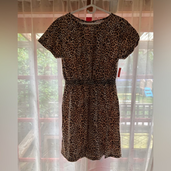 Joe Fresh Animal Print Mini Dress - Picture 8 of 9